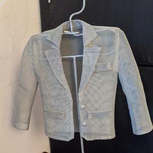 Vintage Metal Tuxedo Display